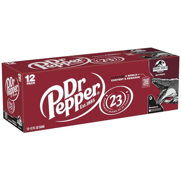 Dr Pepper Soda. 12 fl oz cans - Image 5