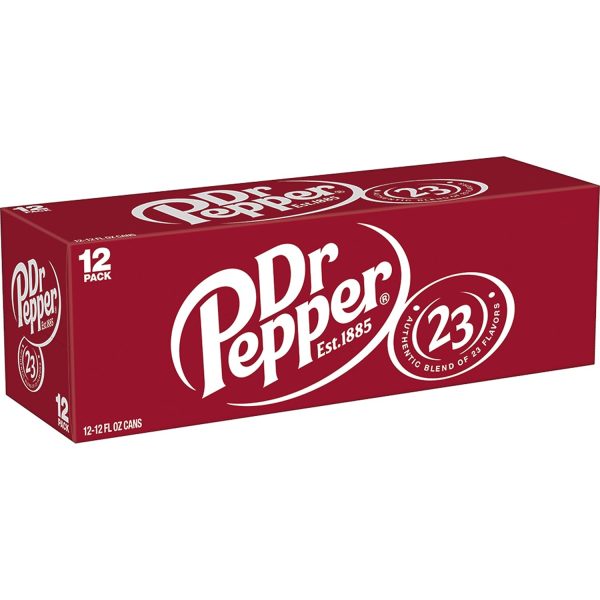 Dr Pepper Soda. 12 fl oz cans - Image 11