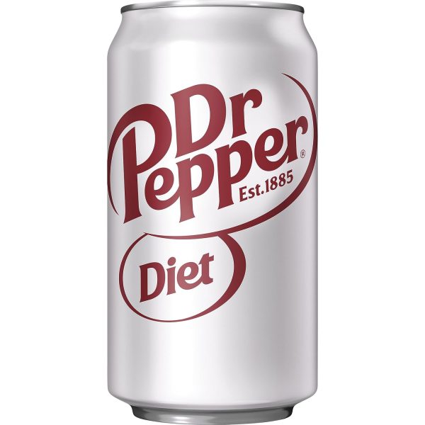 Diet Dr Pepper Soda. 12 fl oz cans - Image 10