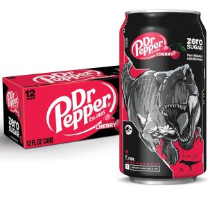 DR PEPPER ZERO SUGAR - CHERRY. 12 OZ