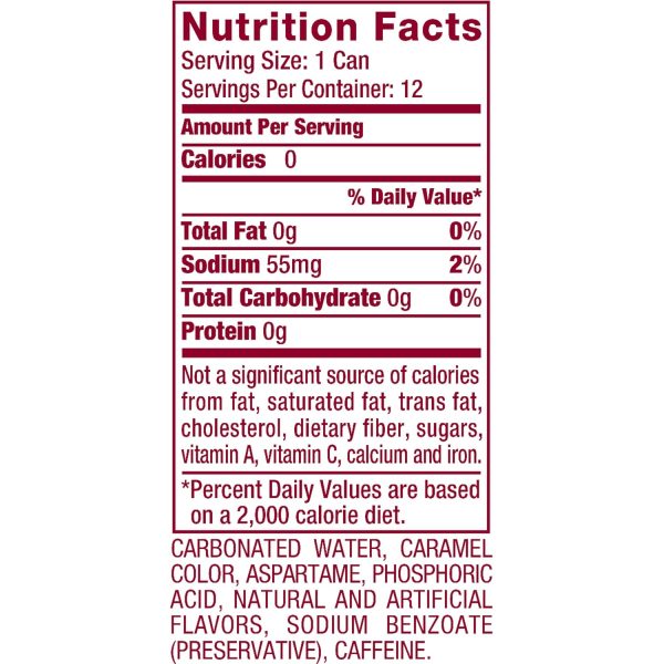 Diet Dr Pepper Soda. 12 fl oz cans - Image 2