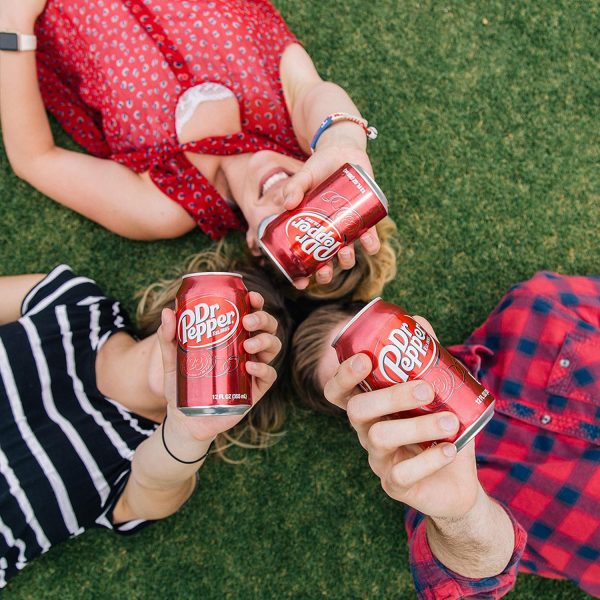 Dr Pepper Soda. 12 fl oz cans - Image 15